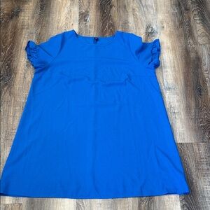 SHEIN Vibrant Blue Mini Dress